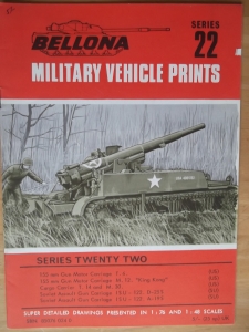 BELLONA VEHICLE PRINTS  SERIES 22 155mm GMC M30 CARGO ISU-122